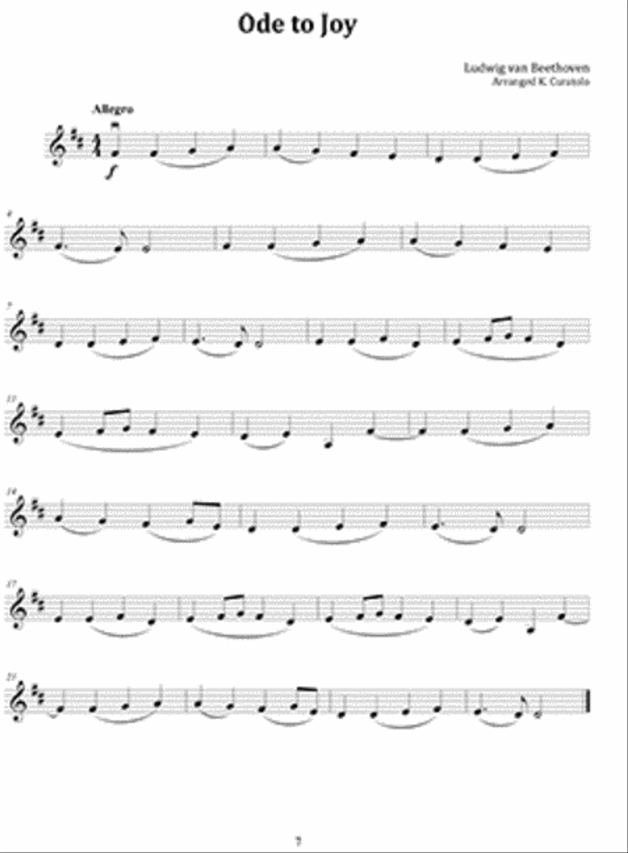 Wedding Music for Solo Violin Violin Solo scores gallery preview page 2