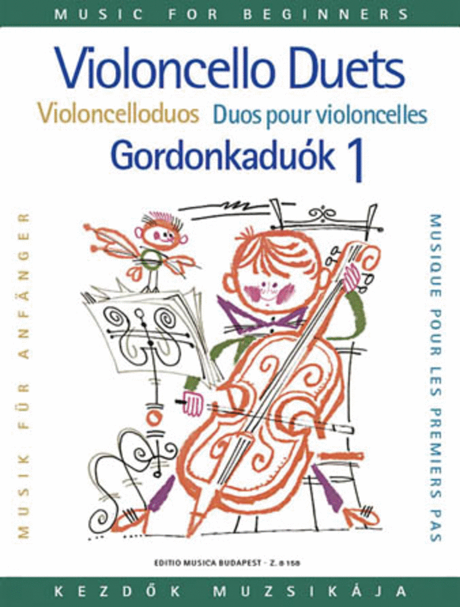 Violoncello Duos for Beginners – Volume 1 String Duet scores gallery preview page 1