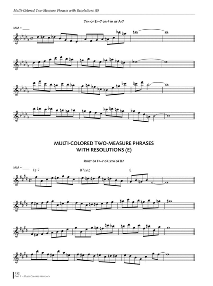 Contrast and Continuity in Jazz Improvisation - Collection