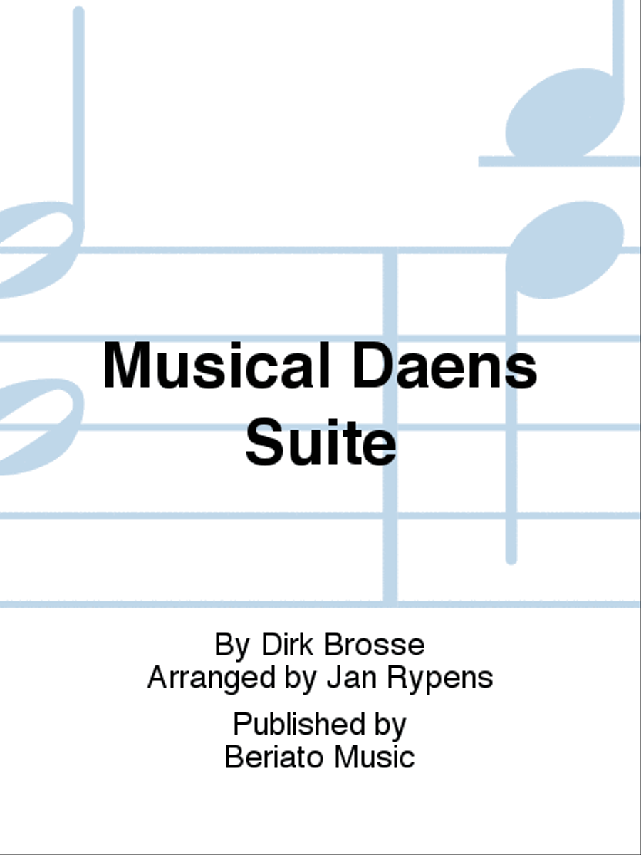 Musical Daens Suite Concert Band scores gallery preview page 1
