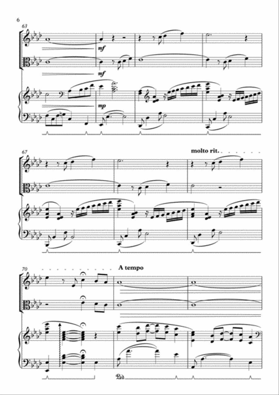 A Whole New World (from 'Aladdin') String Duet scores gallery preview page 6