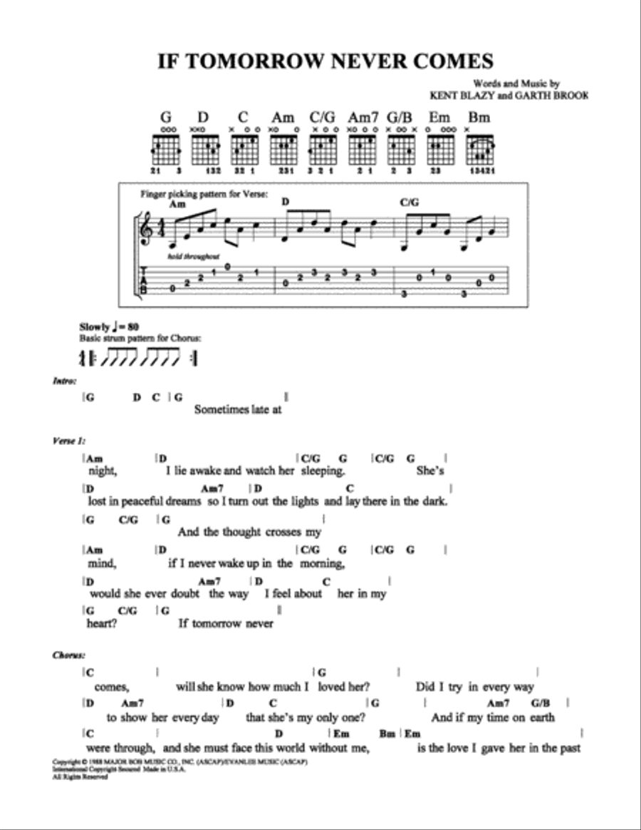 If Tomorrow Never Comes If Tomorrow Never Comes School and Community scores gallery preview page 2