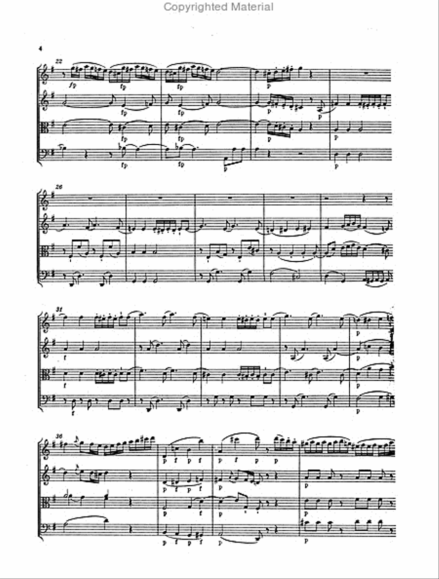 String Quartets, Volume 2 String Quartet scores gallery preview page 3