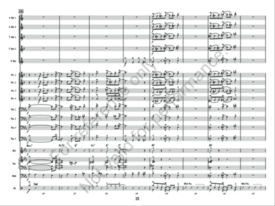 Fascinating Rhythm Jazz Ensemble scores gallery preview page 21