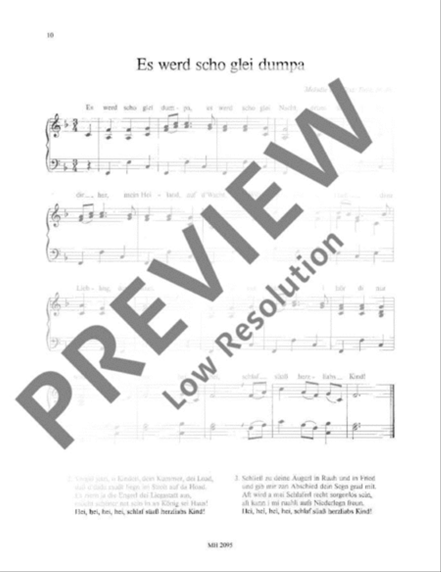 Christmas Carols Piano scores gallery preview page 13