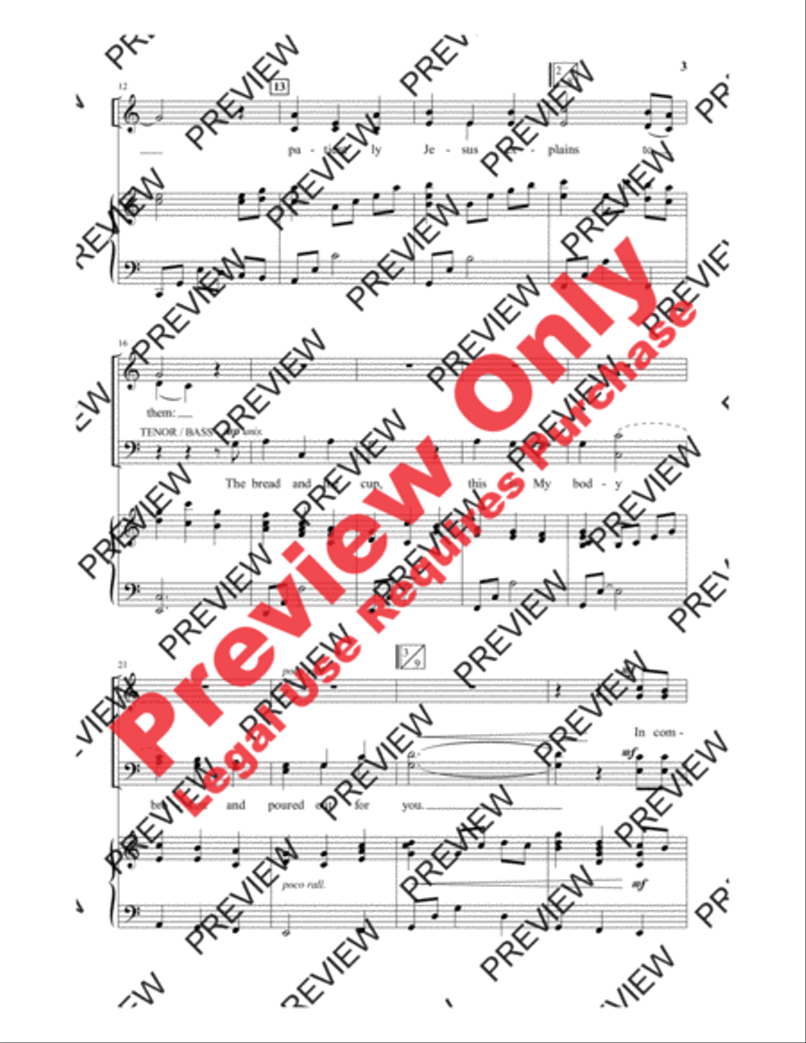 In Communion 4-Part scores gallery preview page 3
