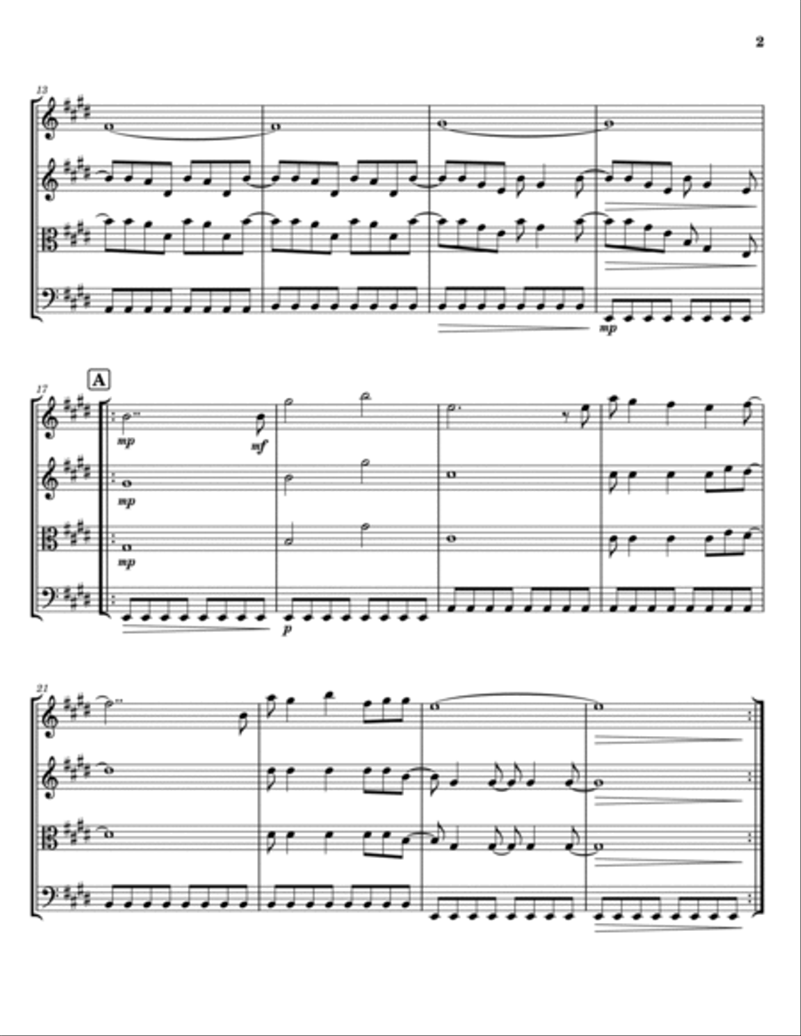 Dreams Dreams String Trio scores gallery preview page 2