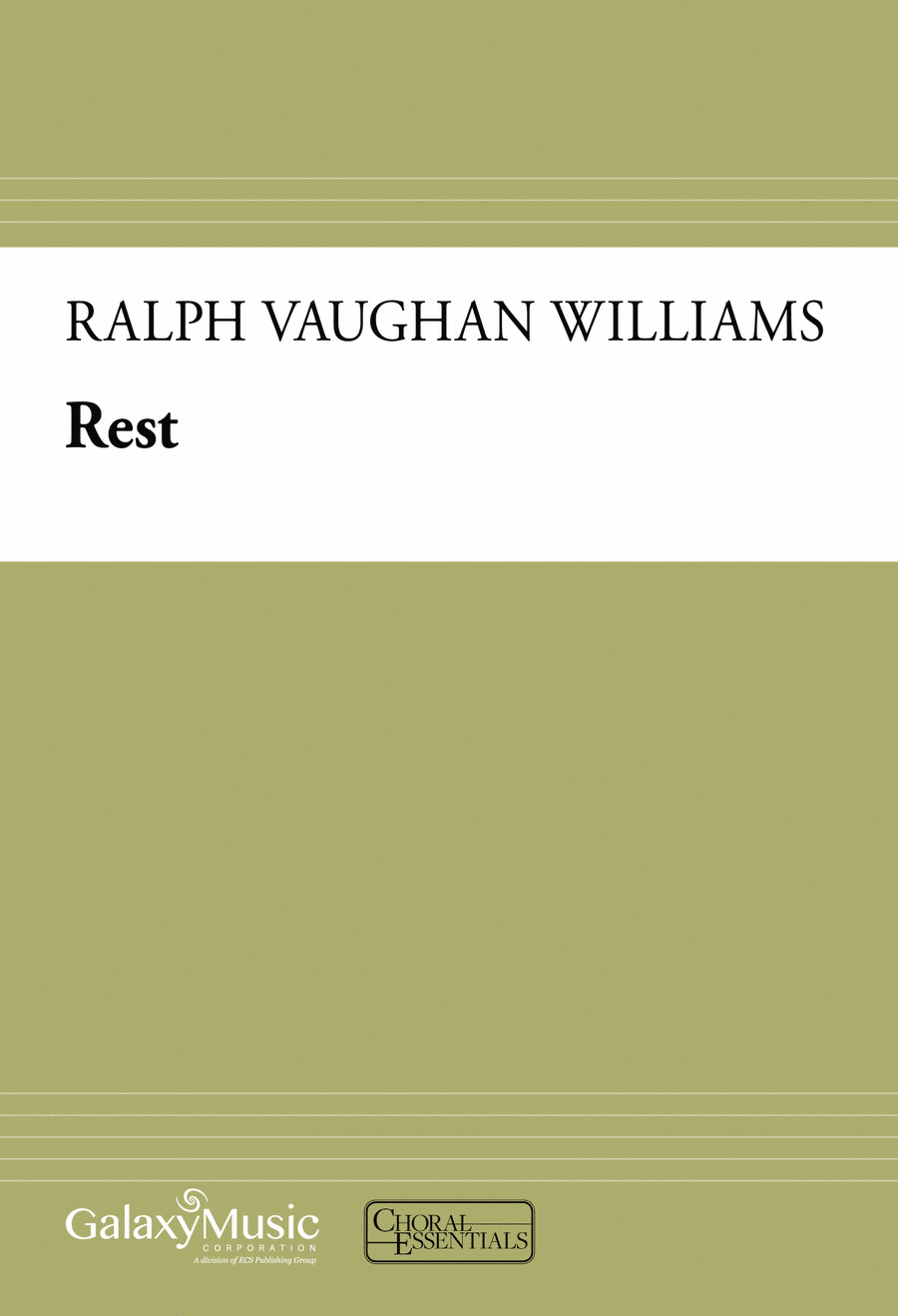 Book cover for Rest (Downloadable Choral Score)