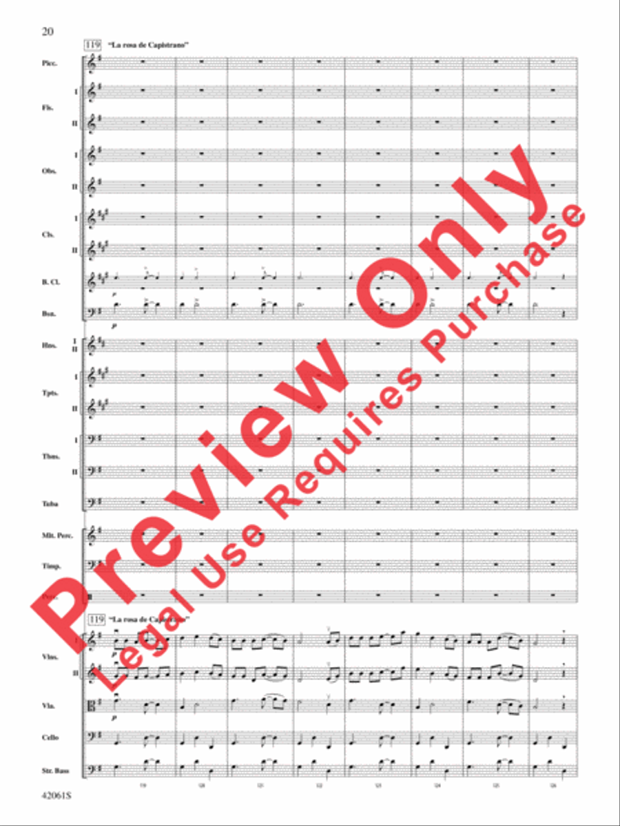 South County Sketches Full Orchestra scores gallery preview page 21