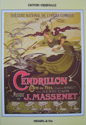 Book cover for Jules Massenet - Cendrillon (version Chant - Piano)