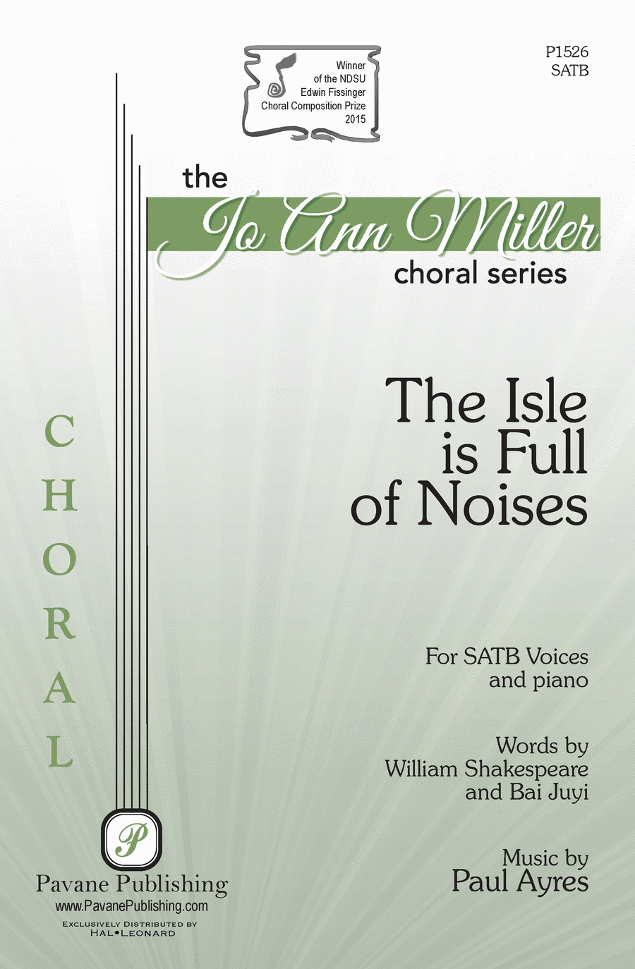 The Isle Is Full of Noises 4-Part scores gallery preview page 1