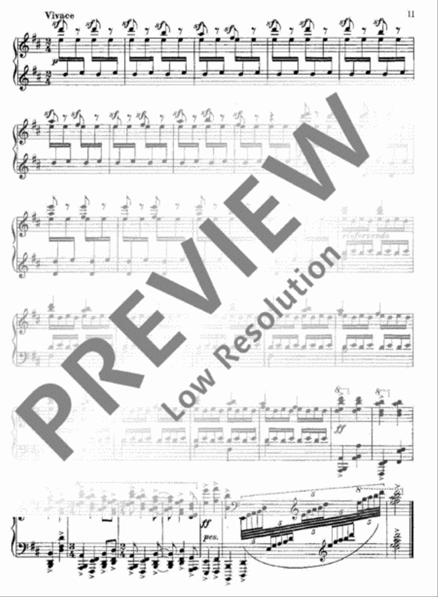 5 Concert Studies Piano Method scores gallery preview page 12