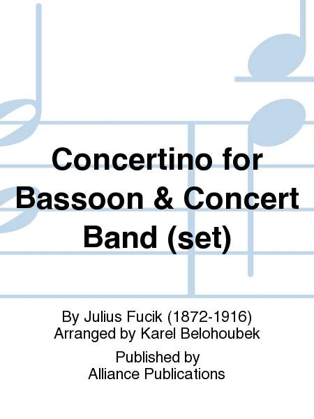 Concertino for Bassoon & Concert Band (set)