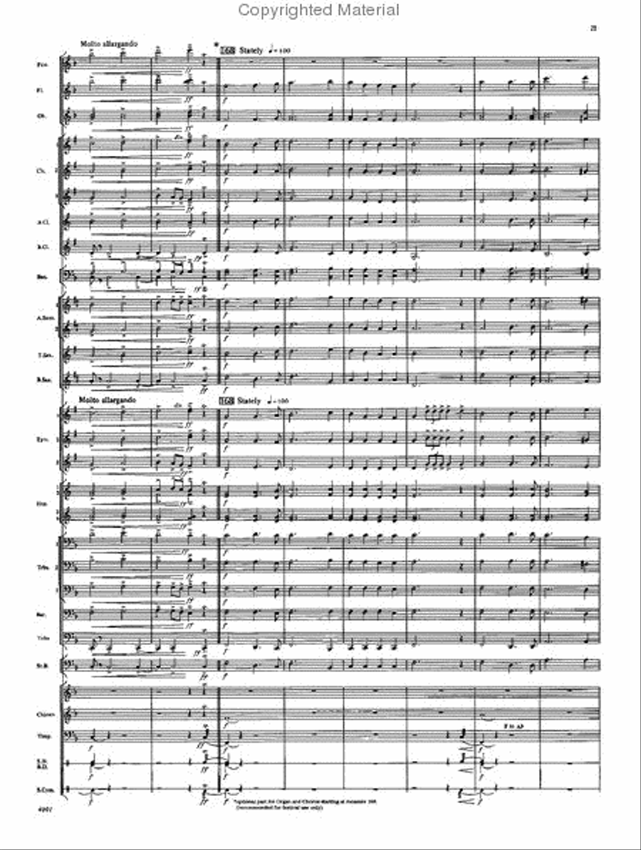 The Light Eternal Concert Band scores gallery preview page 25