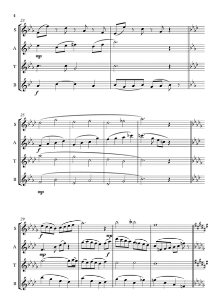 All Keys - Saxophone Quartet image number null