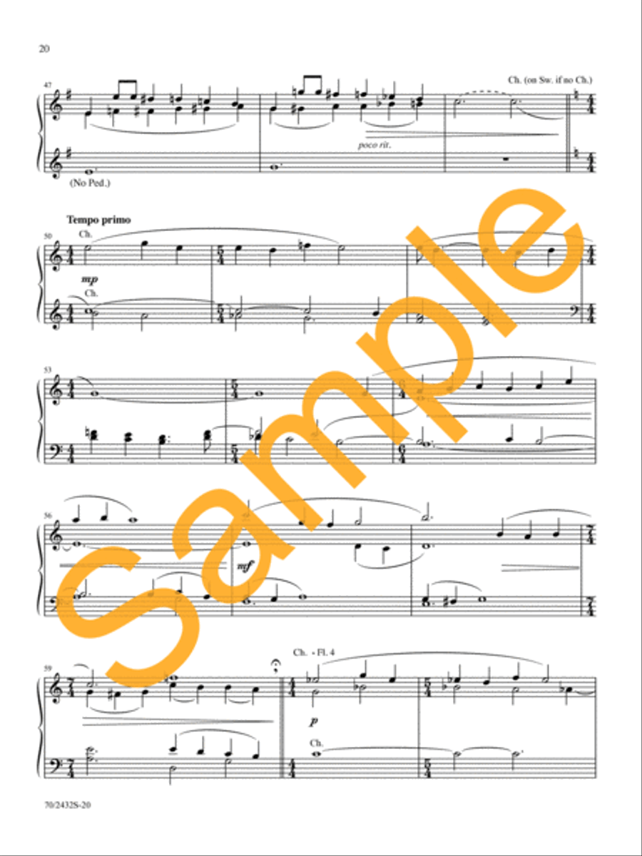 An Array of Voluntaries Organ Solo scores gallery preview page 15