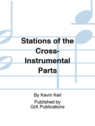 Book cover for Stations of the Cross-Instrumental Parts