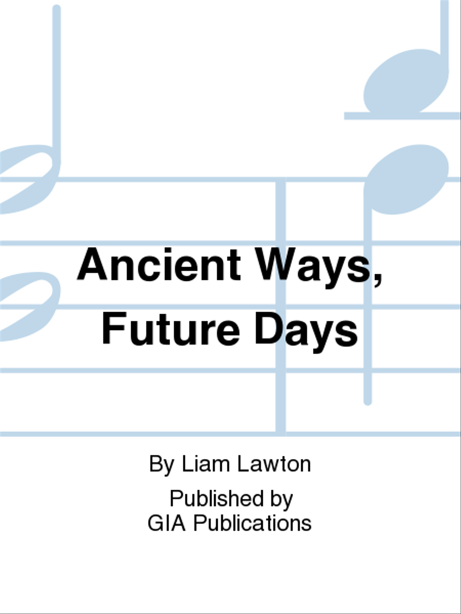 Ancient Ways, Future Days CD scores gallery preview page 1
