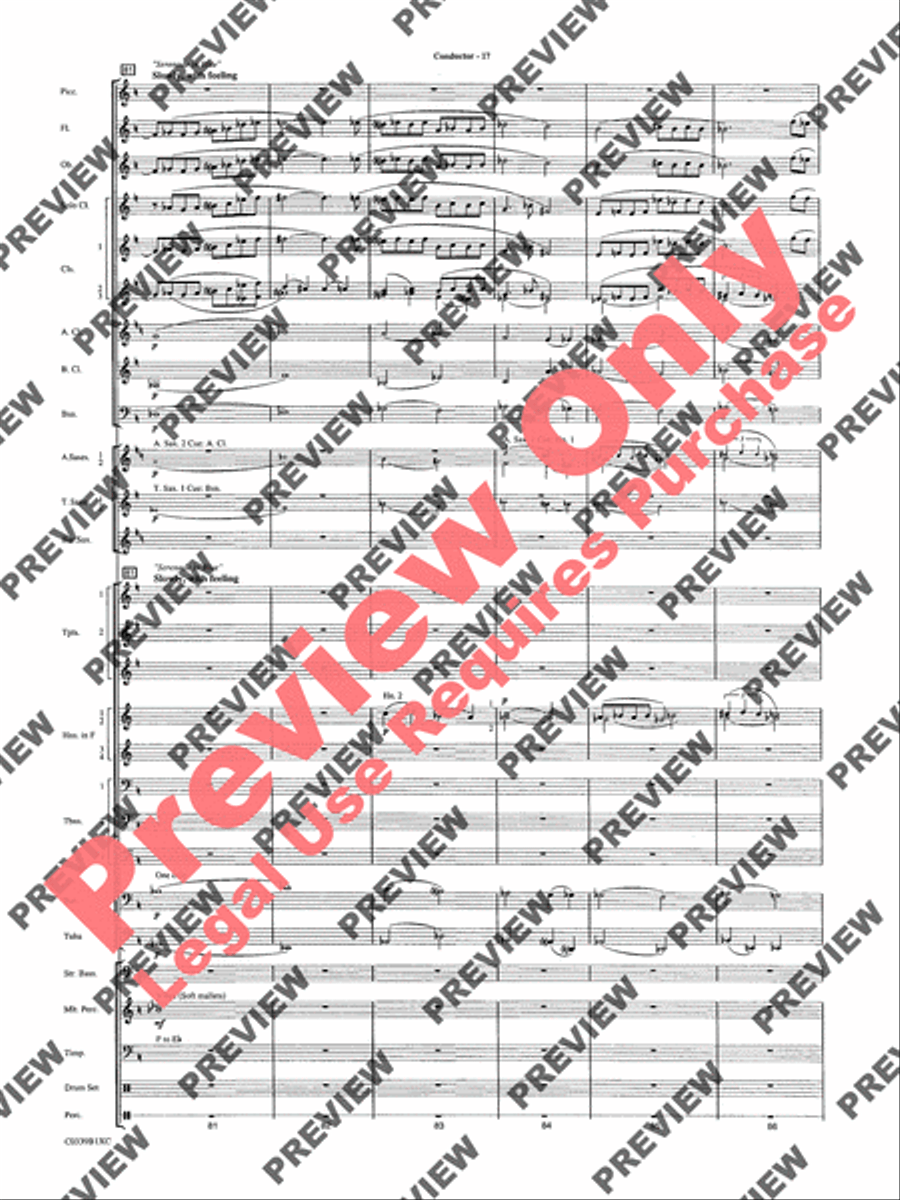 In the Miller Mood Concert Band scores gallery preview page 20