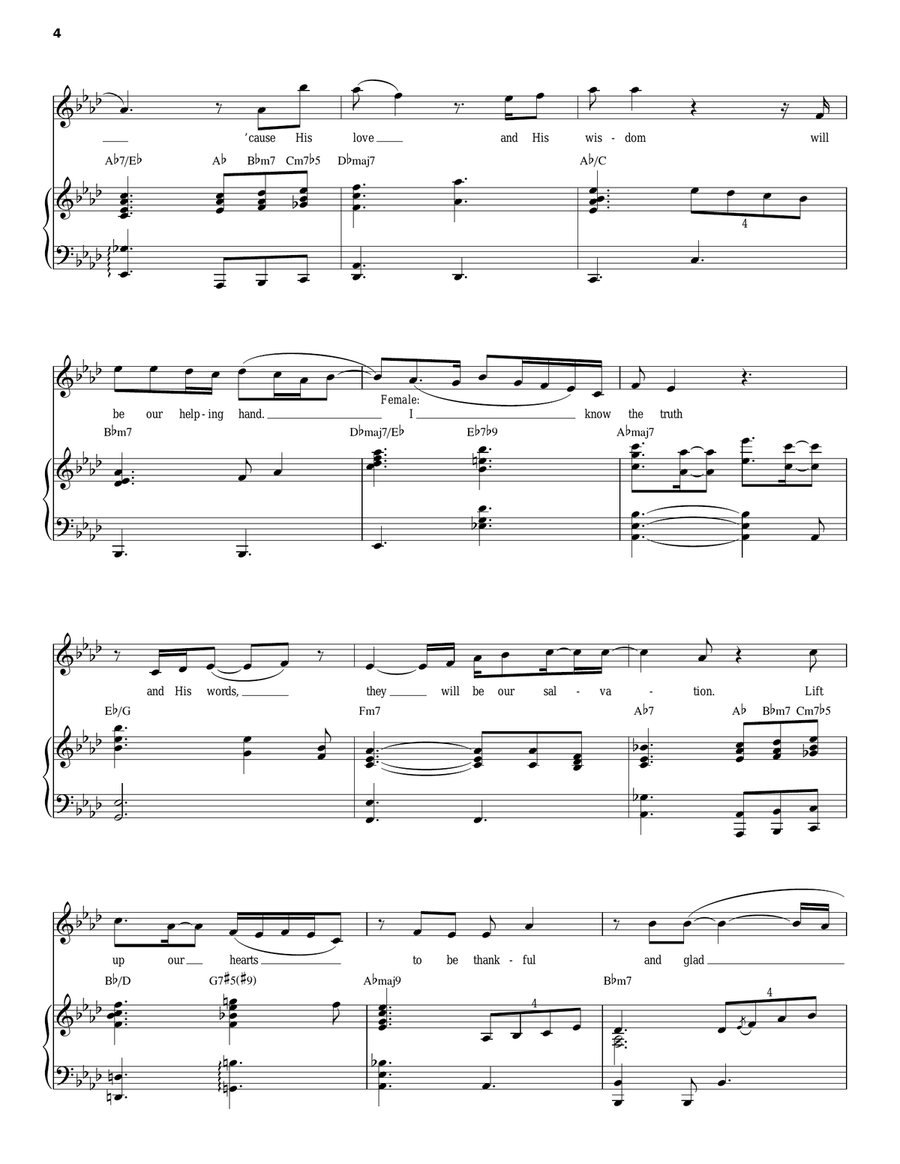 Jesus Is Love Acoustic Guitar scores gallery preview page 4