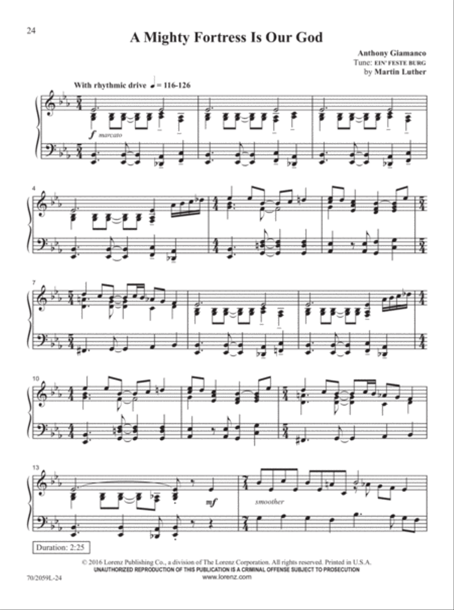 The Church Pianist's Library, Vol. 21 Piano Solo scores gallery preview page 14