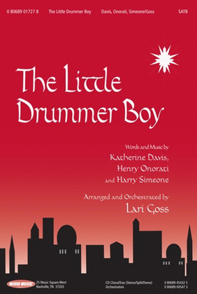 Book cover for The Little Drummer Boy - Orchestration