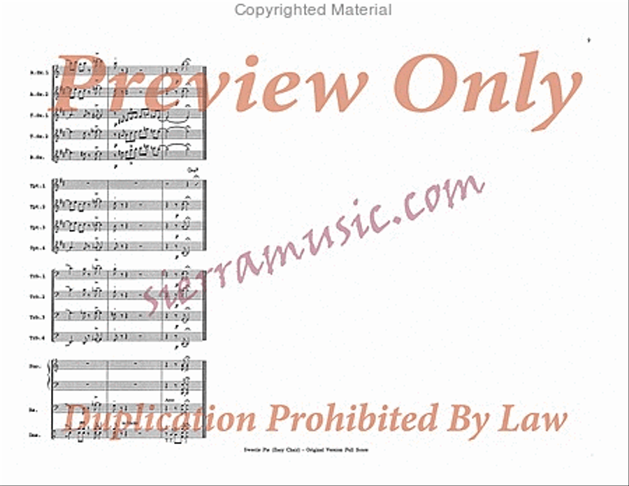 Sweetie Pie (Pro) (aka Easy Chair) Big Band scores gallery preview page 10