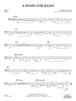 A Hymn for Band (arr. Johnnie Stuart) - Pt.5 - Tuba