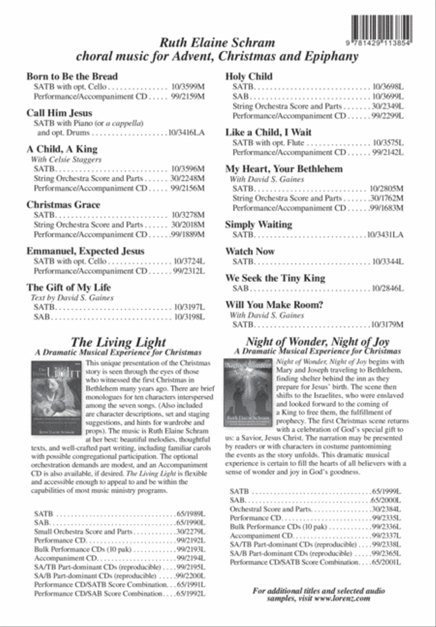 Holy Night, Silent Night Holy Night, Silent Night SSA scores gallery preview page 13