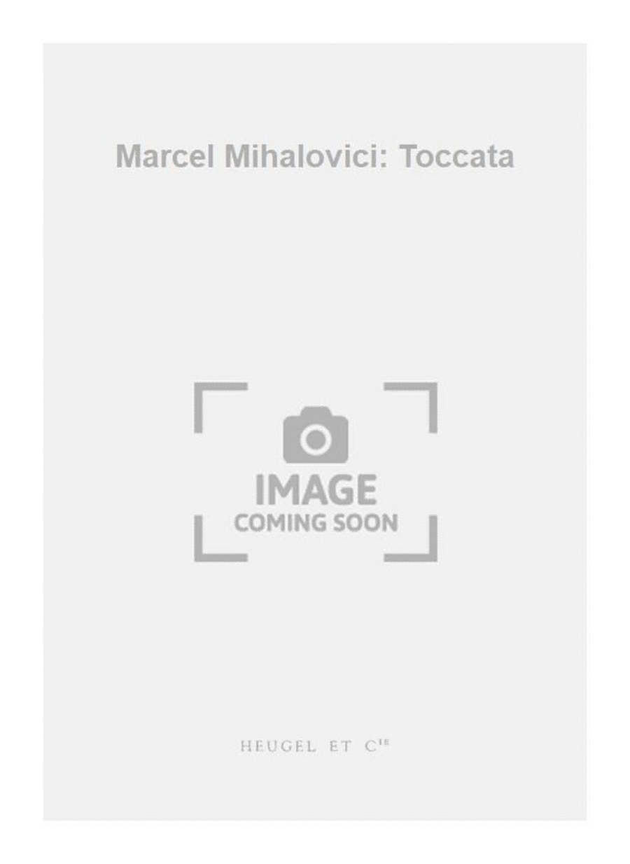 Marcel Mihalovici: Toccata Orchestra scores gallery preview page 1
