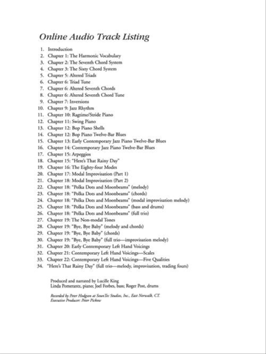 Improvising Jazz Piano Improvising Jazz Piano Piano Method scores gallery preview page 3