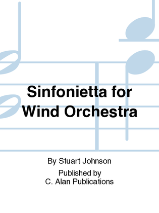 Book cover for Sinfonietta for Wind Orchestra