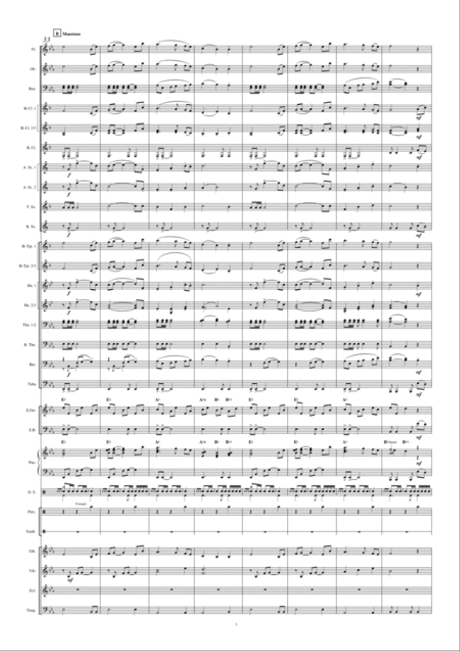 Haexdonck Concert Band scores gallery preview page 6