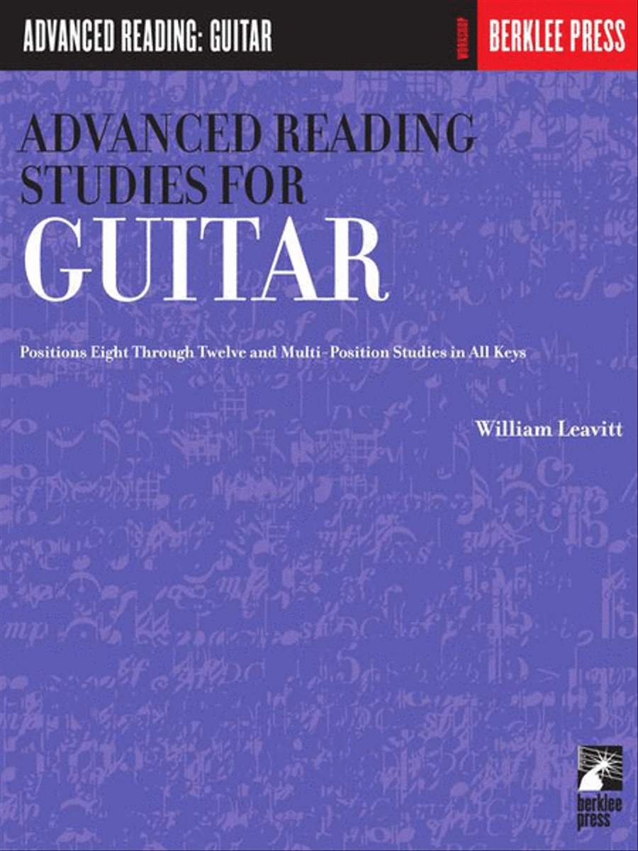 Advanced Reading Studies for Guitar Classical Guitar scores gallery preview page 2