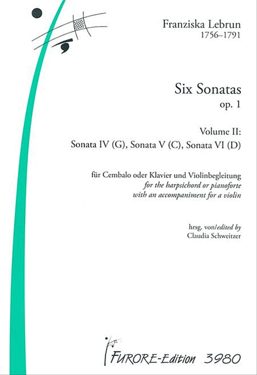 Sonaten op. 1 fur Violine und Klavier Violin Solo scores gallery preview page 1