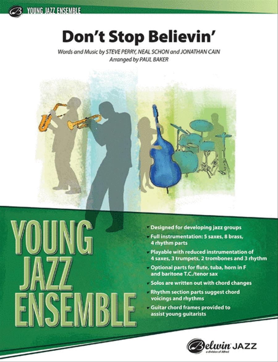 Don't Stop Believin' Jazz Ensemble scores gallery preview page 1