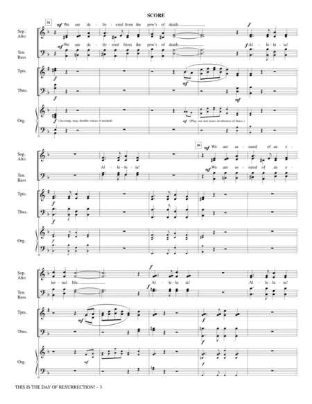 This Is the Day of Resurrection! - Full Score