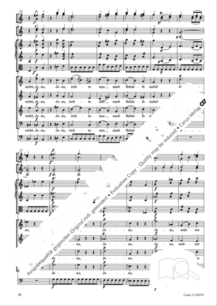 Grabmusik 4-Part scores gallery preview page 39