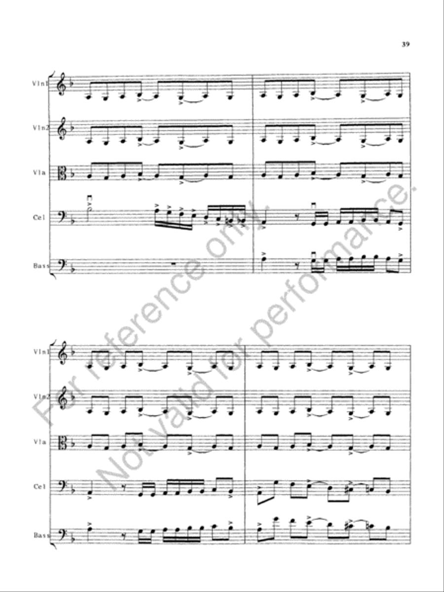 Our Creed Is Our Shield String Orchestra scores gallery preview page 41