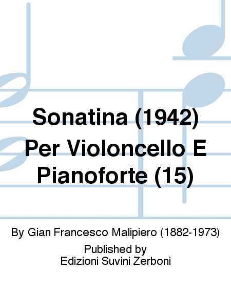 Sonatina (1942) Per Violoncello E Pianoforte (15)