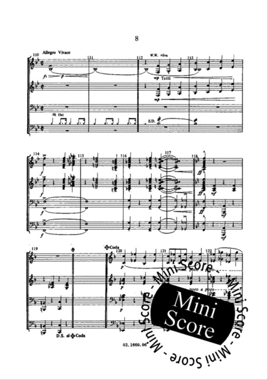 Vivat Amicitia Vivat Amicitia Fanfare Band scores gallery preview page 16