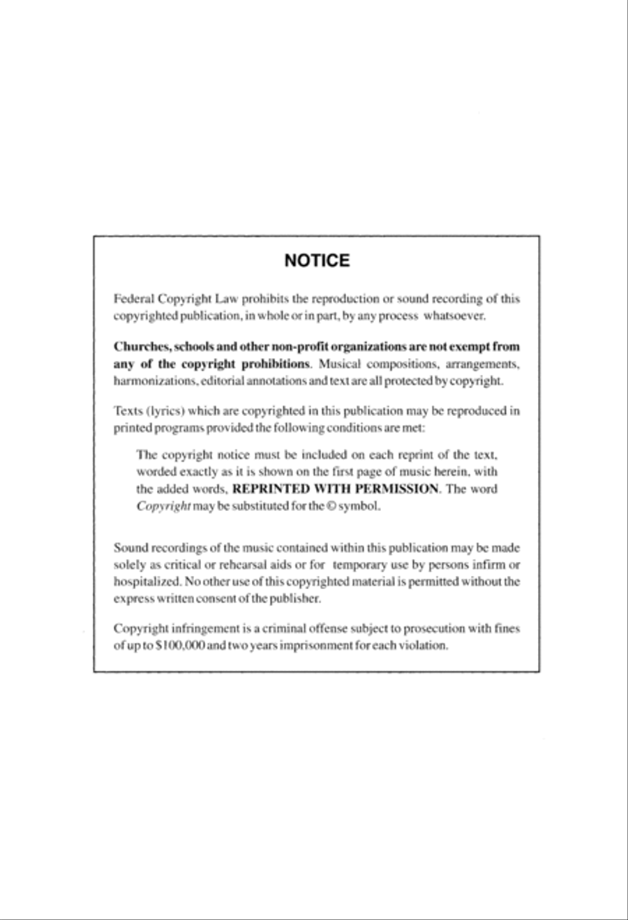 The Church's One Foundation 4-Part scores gallery preview page 12