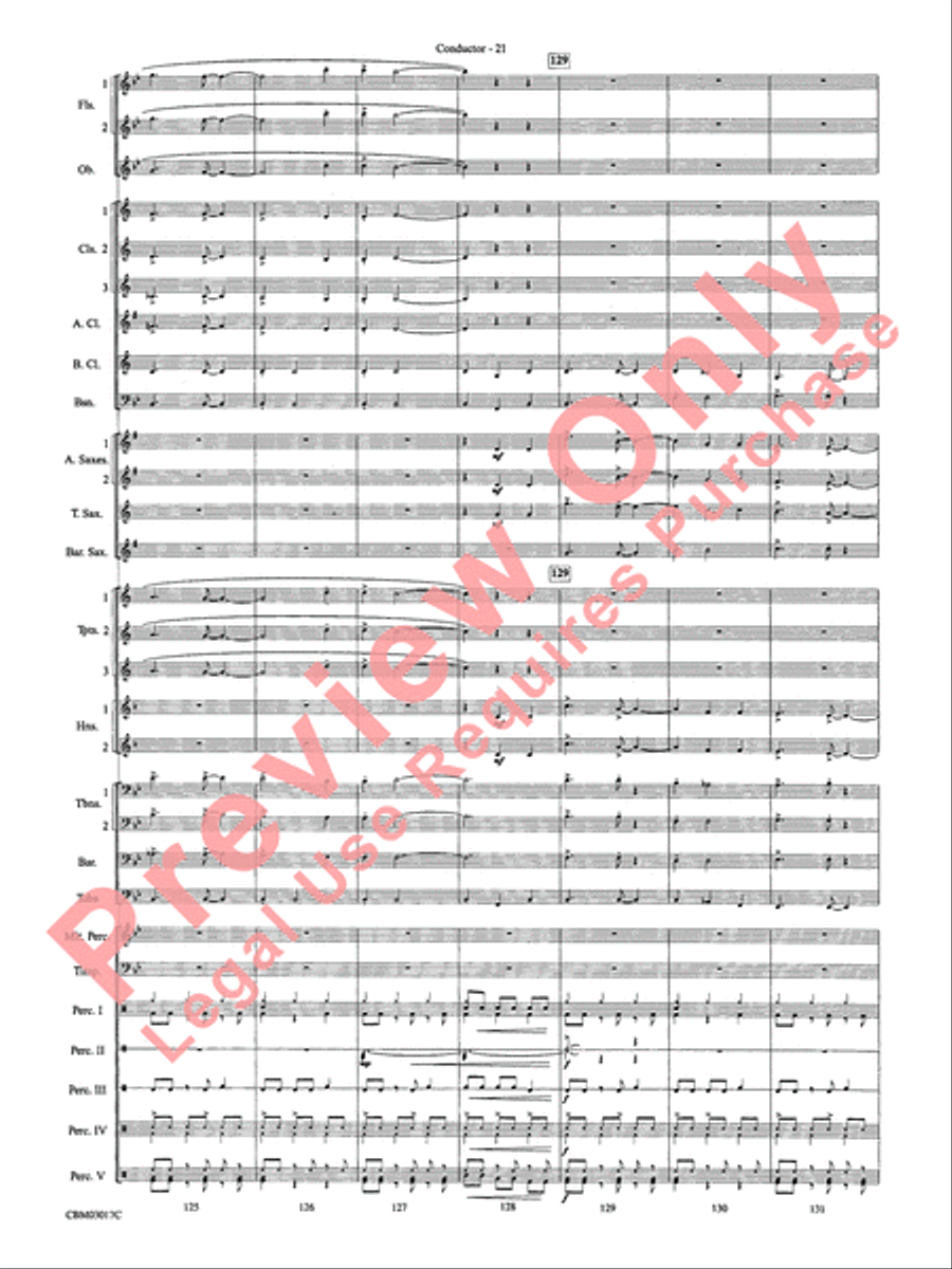 Happy Birthday Around the World Concert Band scores gallery preview page 24