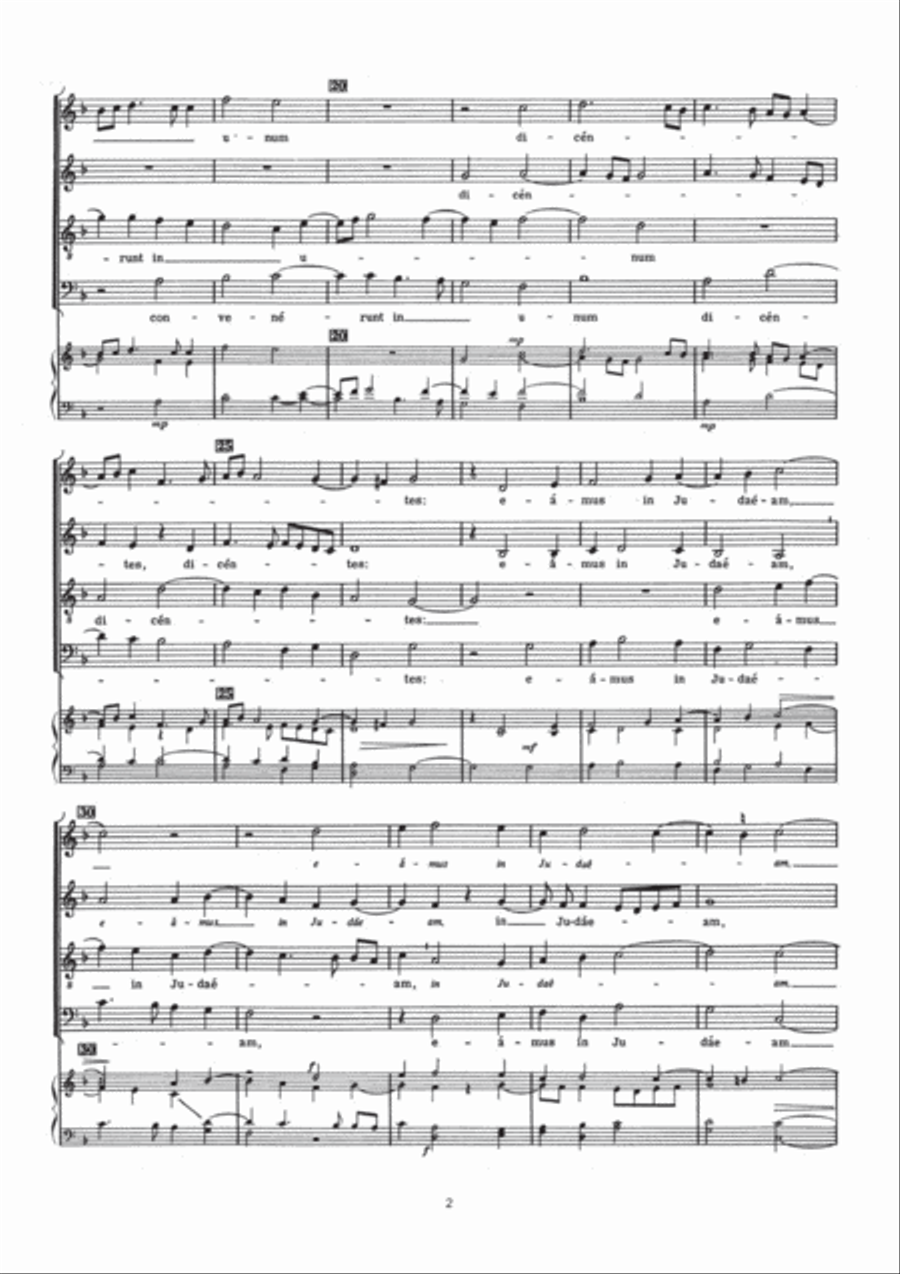 Reges Terrae Reges Terrae Choir scores gallery preview page 2