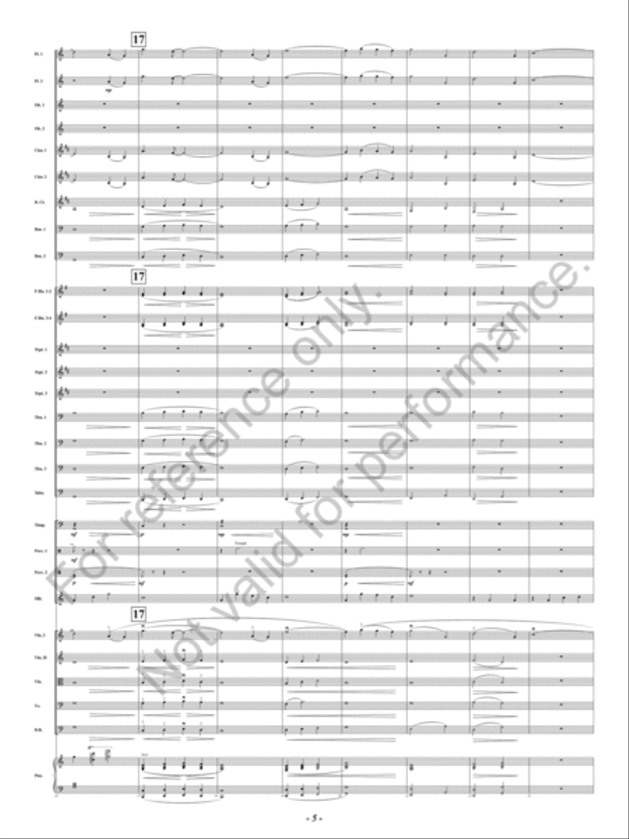 Blue Blue Concert Band scores gallery preview page 6