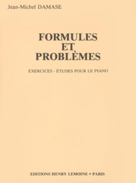 Formules and Problemes