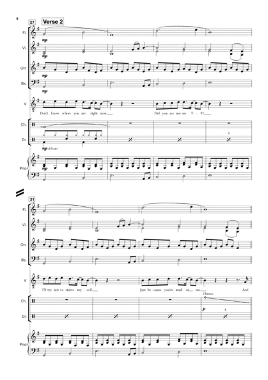 Tv Tv Flute scores gallery preview page 4
