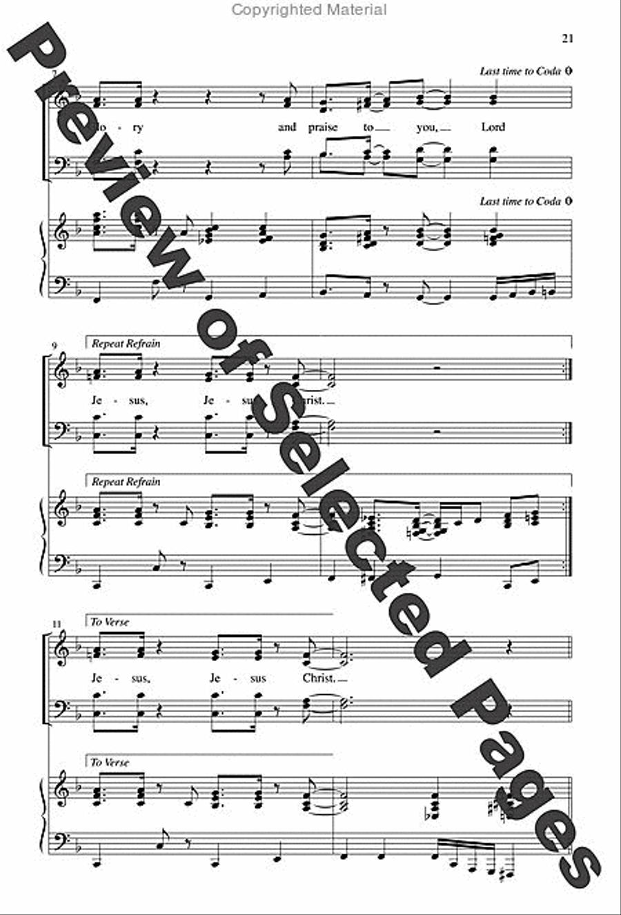 The Sound of My People CD scores gallery preview page 11