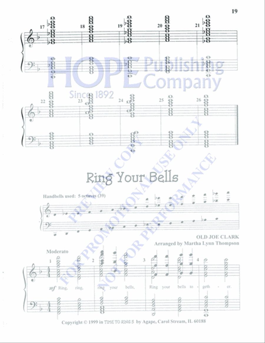 Time to Ring 5 5-Octaves scores gallery preview page 21