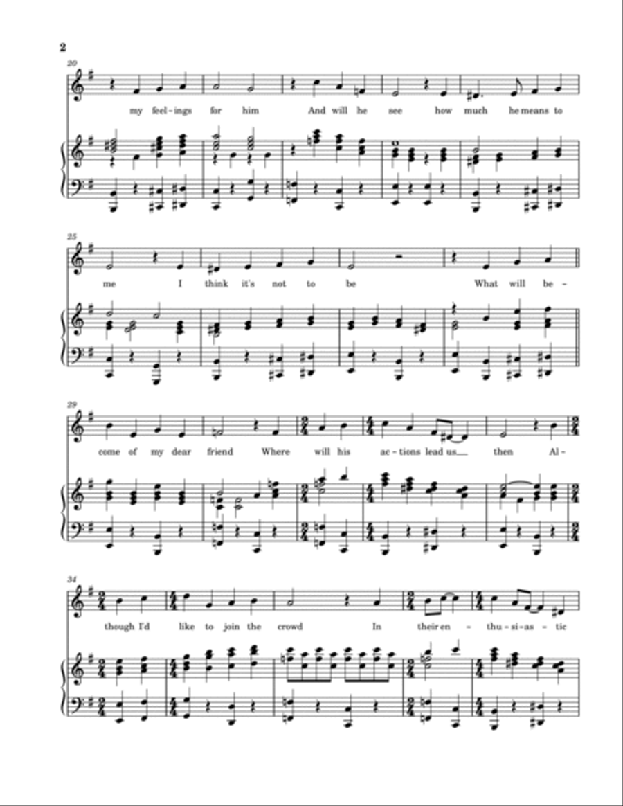 Sally's Song Voice scores gallery preview page 2